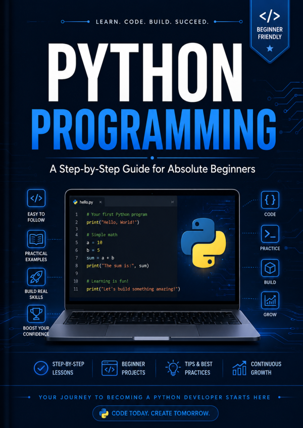 Python Programming: A Step-by-Step Guide for Absolute Beginners - NewPLUG