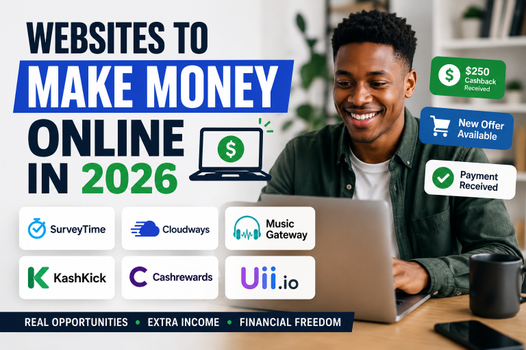 Websites to Make Money Online in 2026